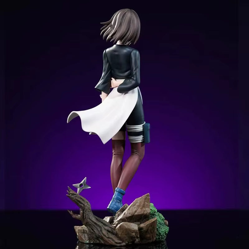 24CM Naruto Anime Figure Nohara Rin Standing Statue Action Figurine PVC Model Collection Dolls Decoration Toys Boys Gift
